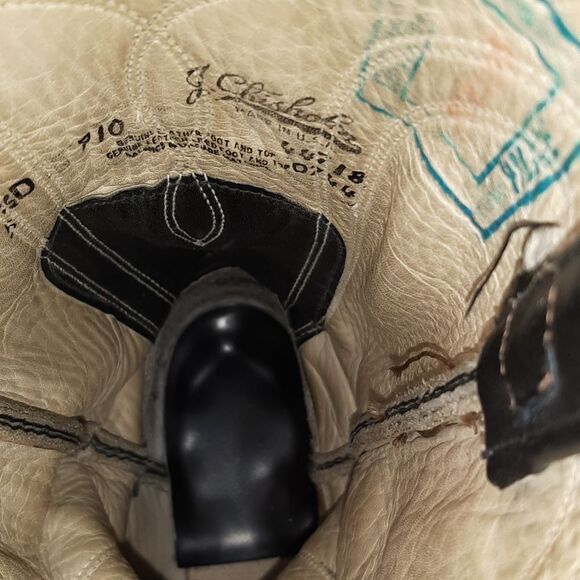 J. CHISHOLM Black Leather Boots - Picture 11 of 16